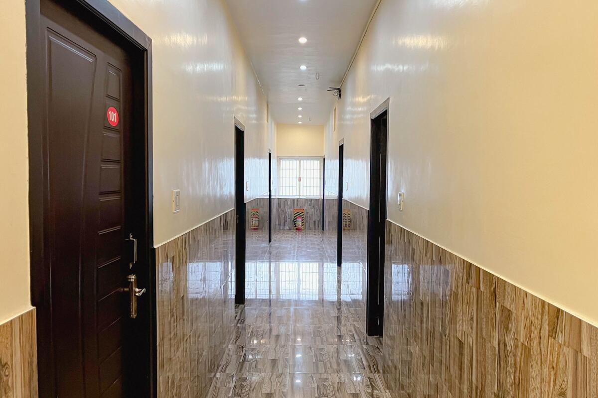 Clean well lit corridor